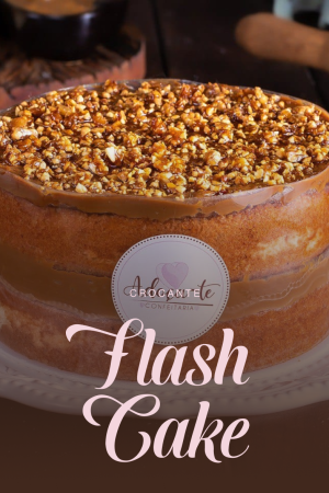 CAPA QUADRADA - FLASH CAKE crocante