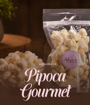 CAPA QUADRADA - PIPOCA GOURMET